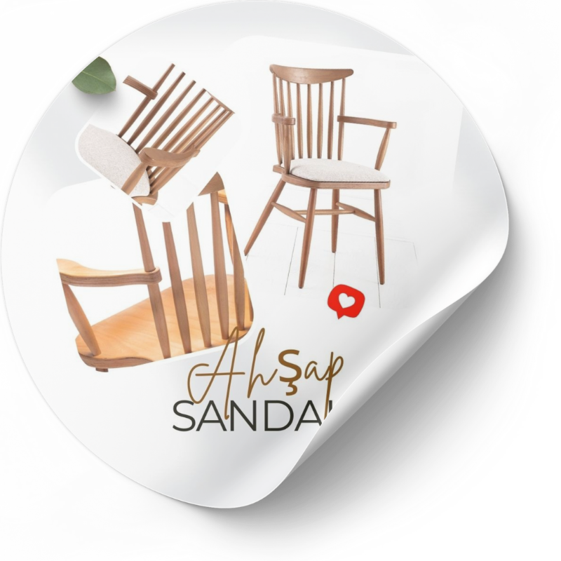 Doğal Ahşap Sandalyeler