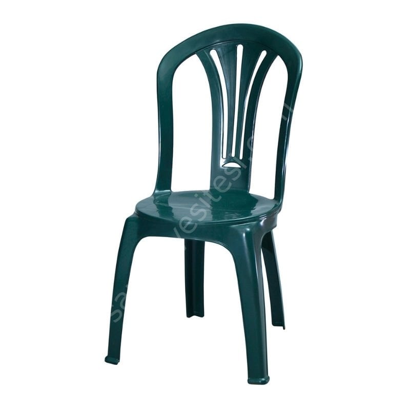 New Kolsuz Plastik Sandalye yeşil