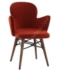 Prima Ahşap Sandalye Kremit