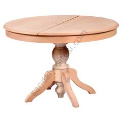 Ham 120'lik Açılır Baba Ahşap Masa