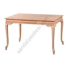 Ham 125'lik Lükens Ahşap Çalışma Masası