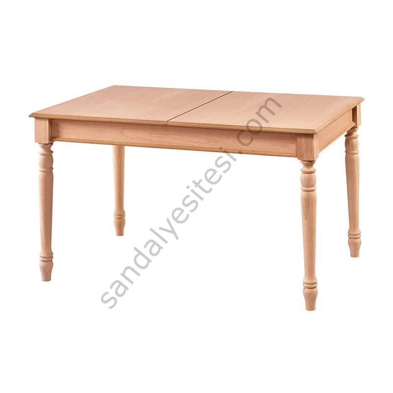 Ham 140'lik Açılır Tornalı Ahşap Masa
