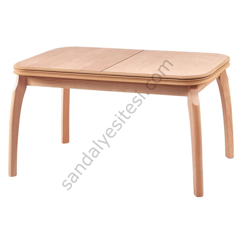 Ham 140'lık Muz Ayak Yemek Masası