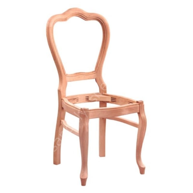 Ham Ahşap Sandalye 002