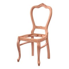 Ham Ahşap Sandalye 003