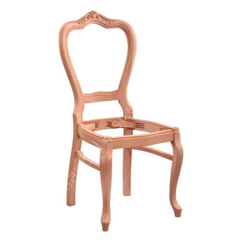 Ham Ahşap Sandalye 003