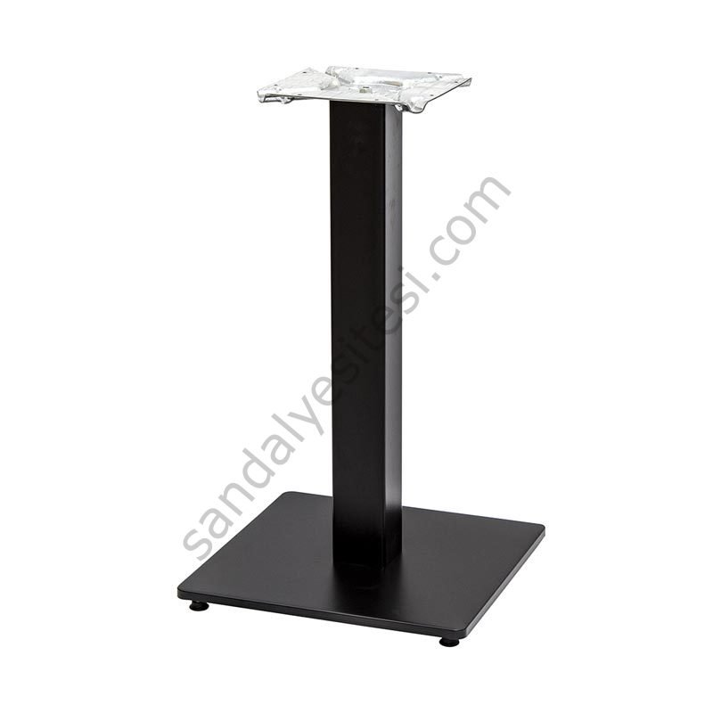 42x42 Siyah Kare Masa Ayakları