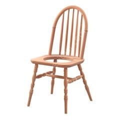 Ham Eyfel Döşemeli Ahşap Sandalye