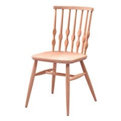 Ham Kolsuz Boncuk Ahşap Sandalye