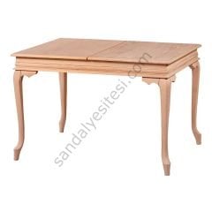 Ham Lukens Açılır Ahşap Yemek Masası 110'luk