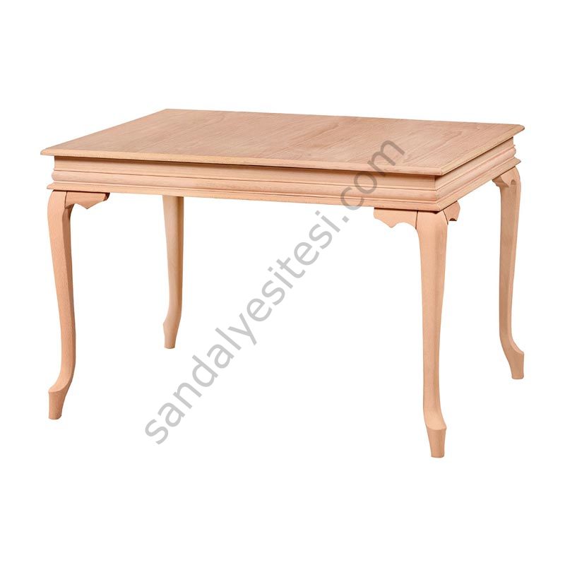 Ham Lukens Ahşap Yemek Masası 120'lik