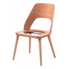 Ham Papel Alis Küçük Ahşap Sandalye