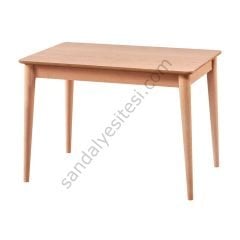 Ham Retro Ahşap Masa 110'luk