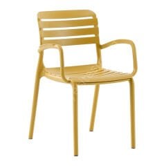 Notte Kollu Plastik Sandalye