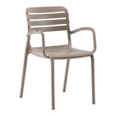 Notte Kollu Plastik Sandalye