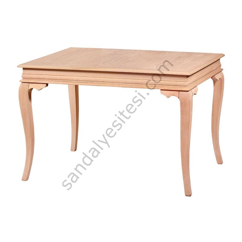 Ham Rustik Ahşap Yemek Masası 110'luk