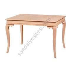 Ham Rustik Ahşap Yemek Masası 110'luk