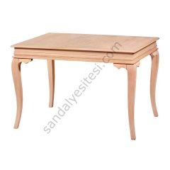 Ham Rustik Ahşap Yemek Masası 140'lık