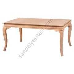 Ham Rustik Ahşap Yemek Masası 170'lik