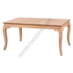 Ham Rustik Ahşap Yemek Masası 170'lik
