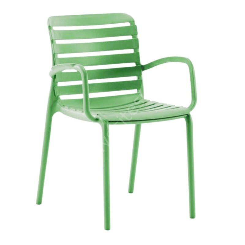 Parma Kollu Plastik Sandalye