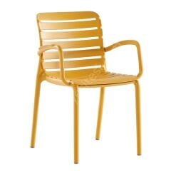 Parma Kollu Plastik Sandalye