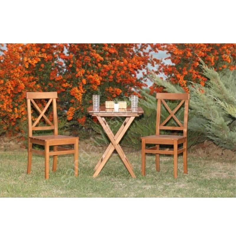 Şirince Ahşap Masa Takımı 2 Kişilik