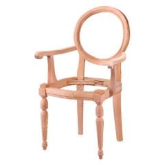 Aras Ham Kollu Ahşap Sandalye