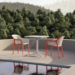 Moon PP 70x70 Kafe Masası