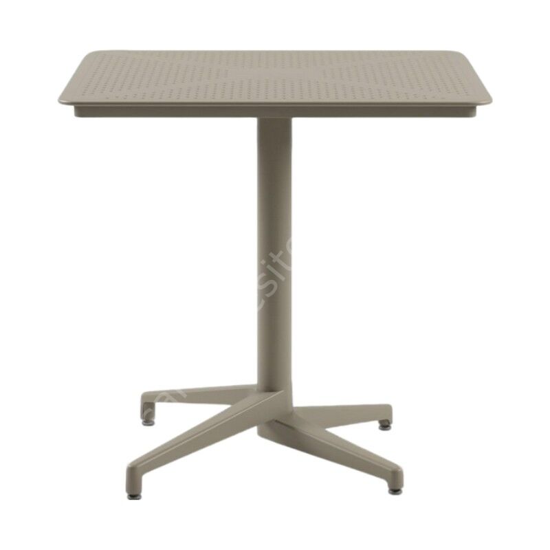 Moon PP 80x80 Kafe Masası Vizon