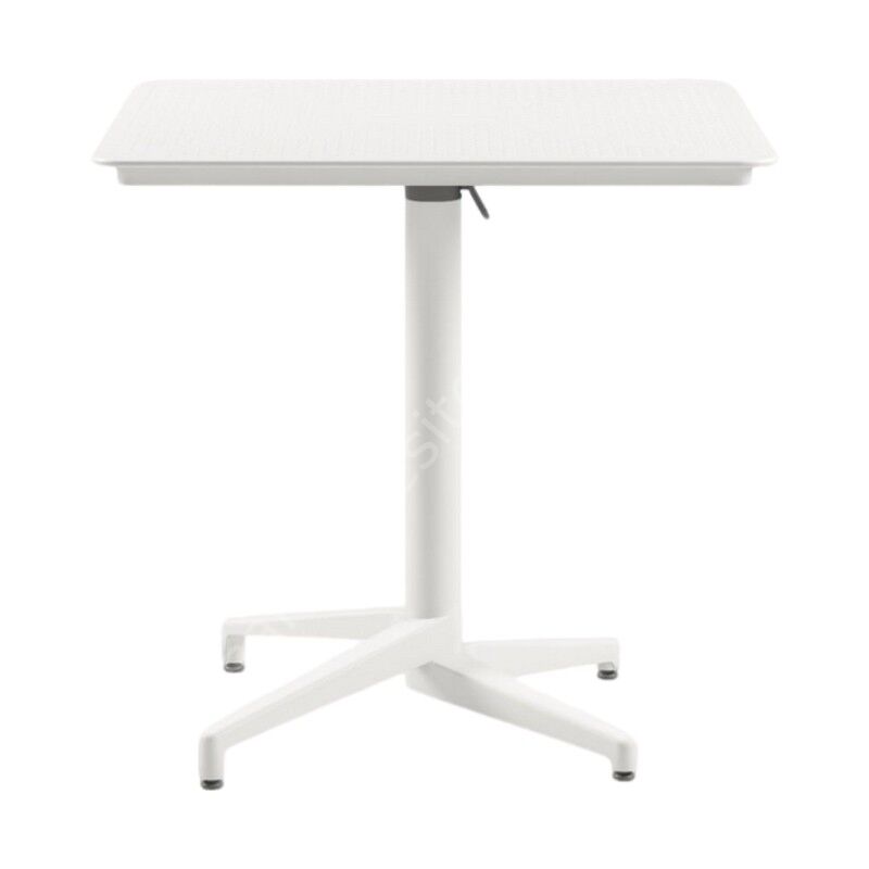 Moon PP 70x70 Katlanır Kafe Masası Beyaz