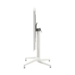 Moon PP 70x70 Katlanır Kafe Masası Beyaz