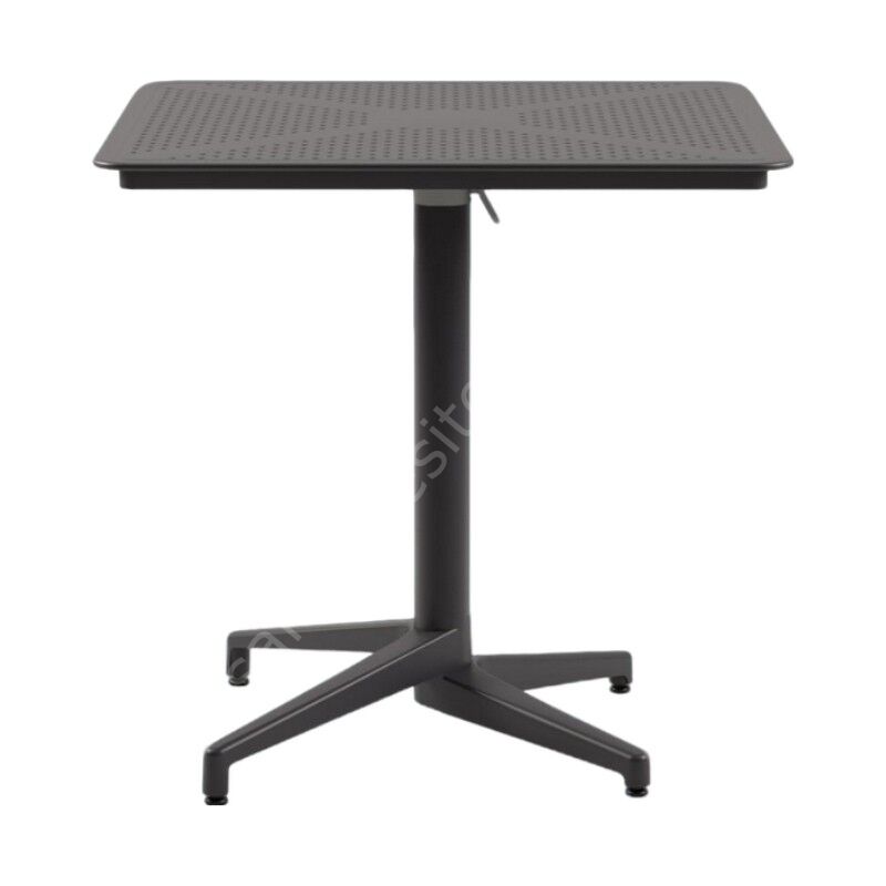Moon PP 80x80 Katlanır Kafe Masası Antrasit