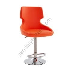 Sude Bar Sandalyesi Turuncu