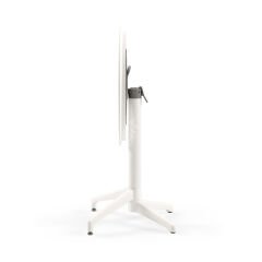 Moon PP 60 Çap Katlanır Kafe Masası Beyaz