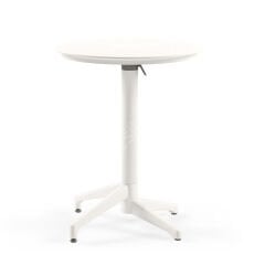 Moon PP 60 Çap Katlanır Kafe Masası Beyaz