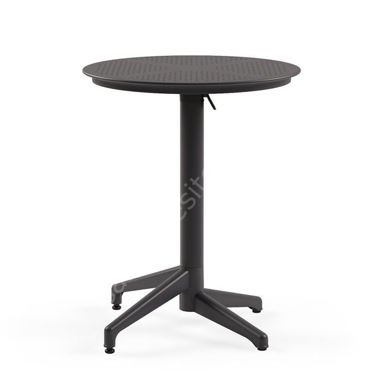 Moon PP 60 Çap Katlanır Kafe Masası Antrasit