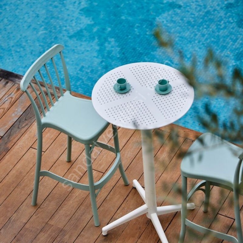 Moon PP 60 Çap Bar Masası