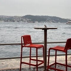 Moon PP 60 Çap Katlanır Bar Masası