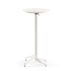 Moon PP 60 Çap Katlanır Bar Masası Beyaz