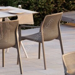 Briza PP Kollu Kafe Sandalyesi