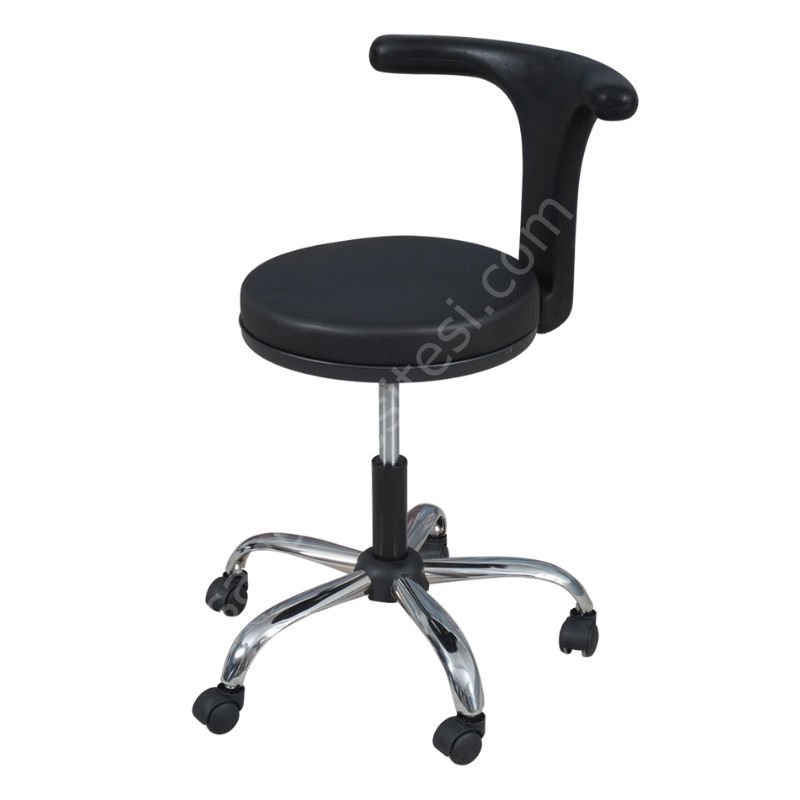 Japon Krom Ayaklı Çalışma Koltuğu