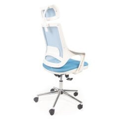 Regal Başlıklı Çalışma Koltuğu turkuaz