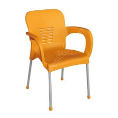 Didim Plastik Sandalye Turuncu