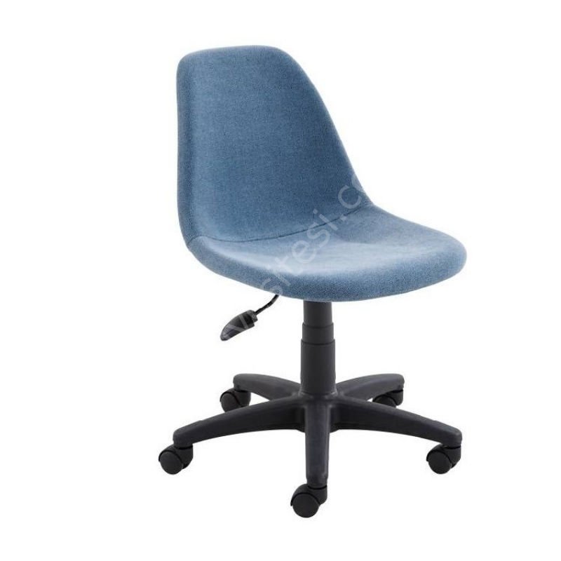 Baha Plastik Ayaklı Çalışma Koltuğu Mavi