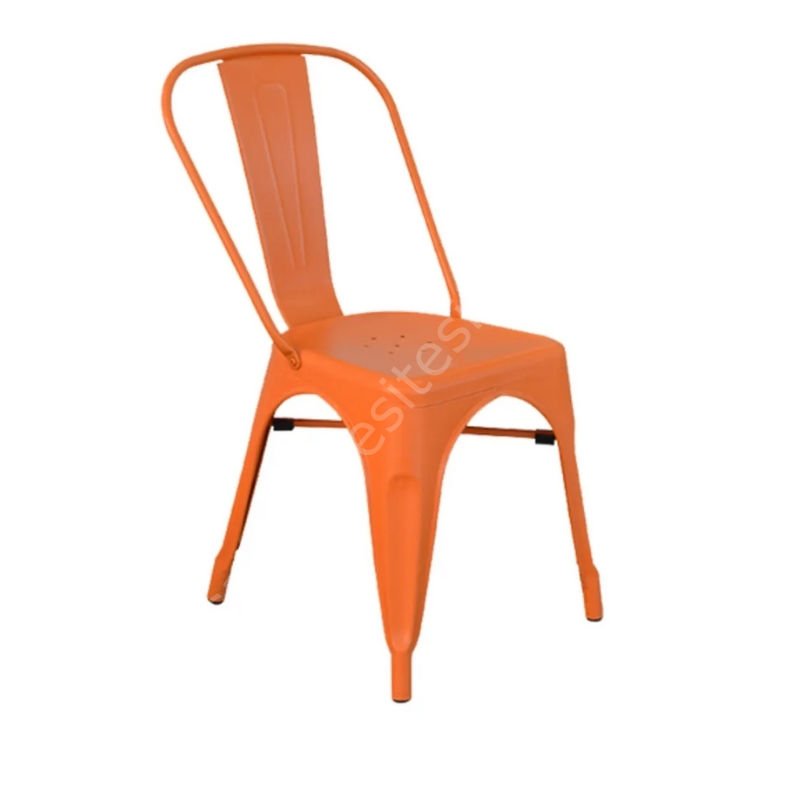 Tolix Sandalye Turuncu