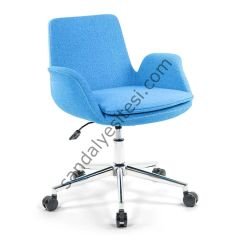 Begüm Çalışma Sandalyesi Mavi