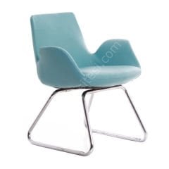 Begüm Krom Ayak Misafir Koltuğu