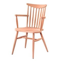 Kırlangıç Ham Ahşap Kollu Sandalye