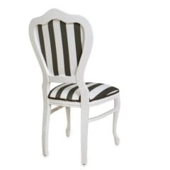 Klasik Oymalı Ahşap Sandalye Rustik